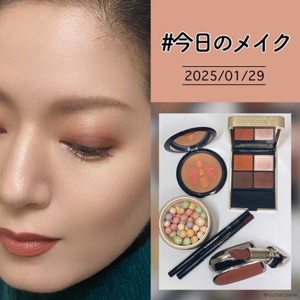 ルージュ ジェ ラグジュリアス ヴェルヴェット/GUERLAIN/口紅を使ったクチコミ(1枚目)