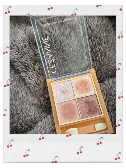 ベージュトーンアイシャドウ/CEZANNE/アイシャドウパレットを使ったクチコミ(1枚目)