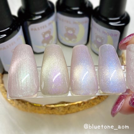 パステルムーンマグネット/ネイル工房/ネイル用品を使ったクチコミ(7枚目)