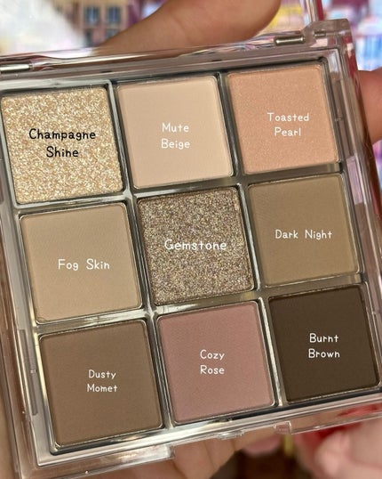 KEYBO FALL IN LOVE SHADOW PALETTE/keybo/アイシャドウパレットを使ったクチコミ(2枚目)