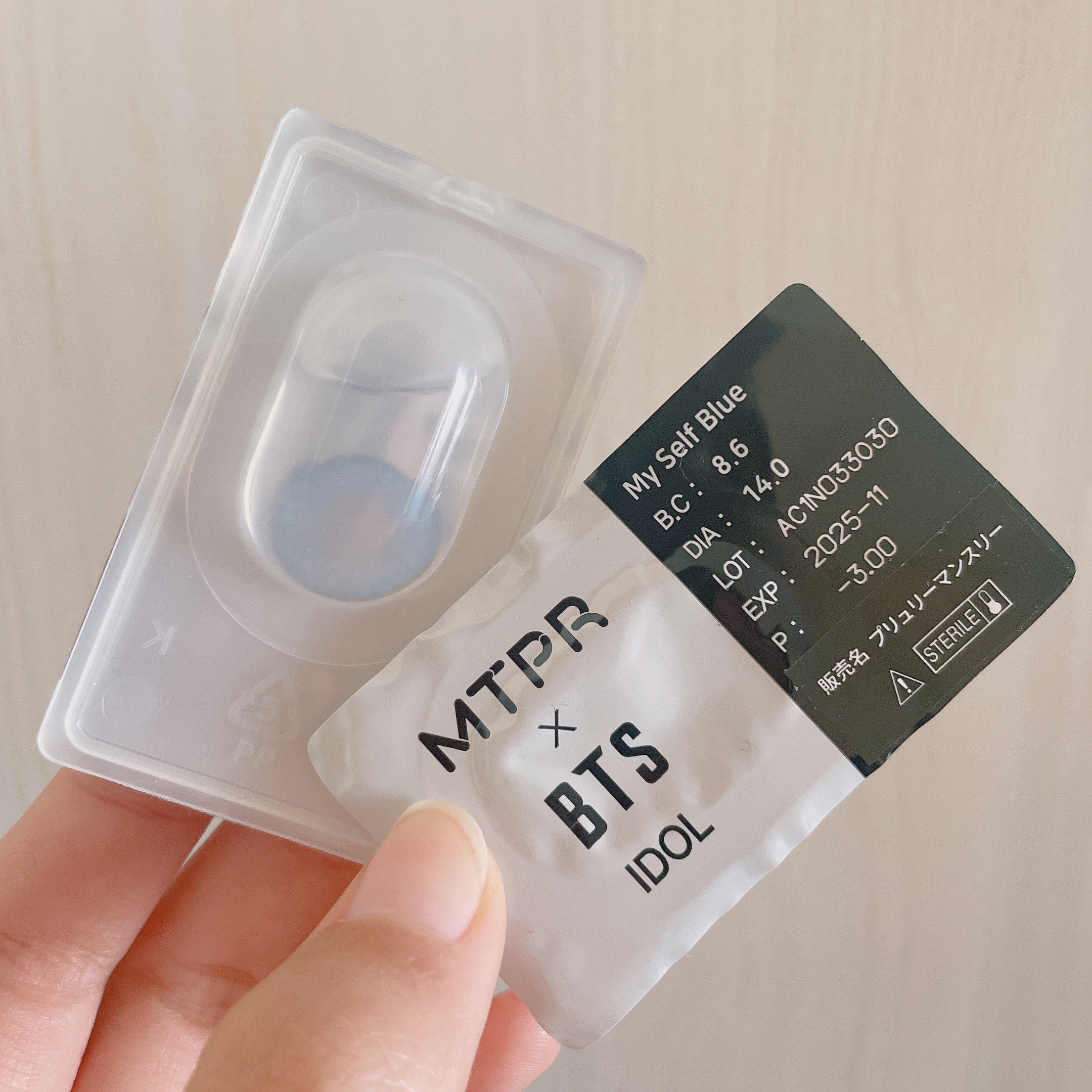 BTS DNA & IDOL Lens-1MONTH/MTPR/１ヶ月（１MONTH）カラコンを使ったクチコミ（3枚目）