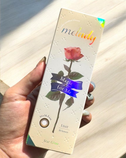 melady 1day スターグロー/melady/ワンデー(1DAY)カラコンを使ったクチコミ(2枚目)