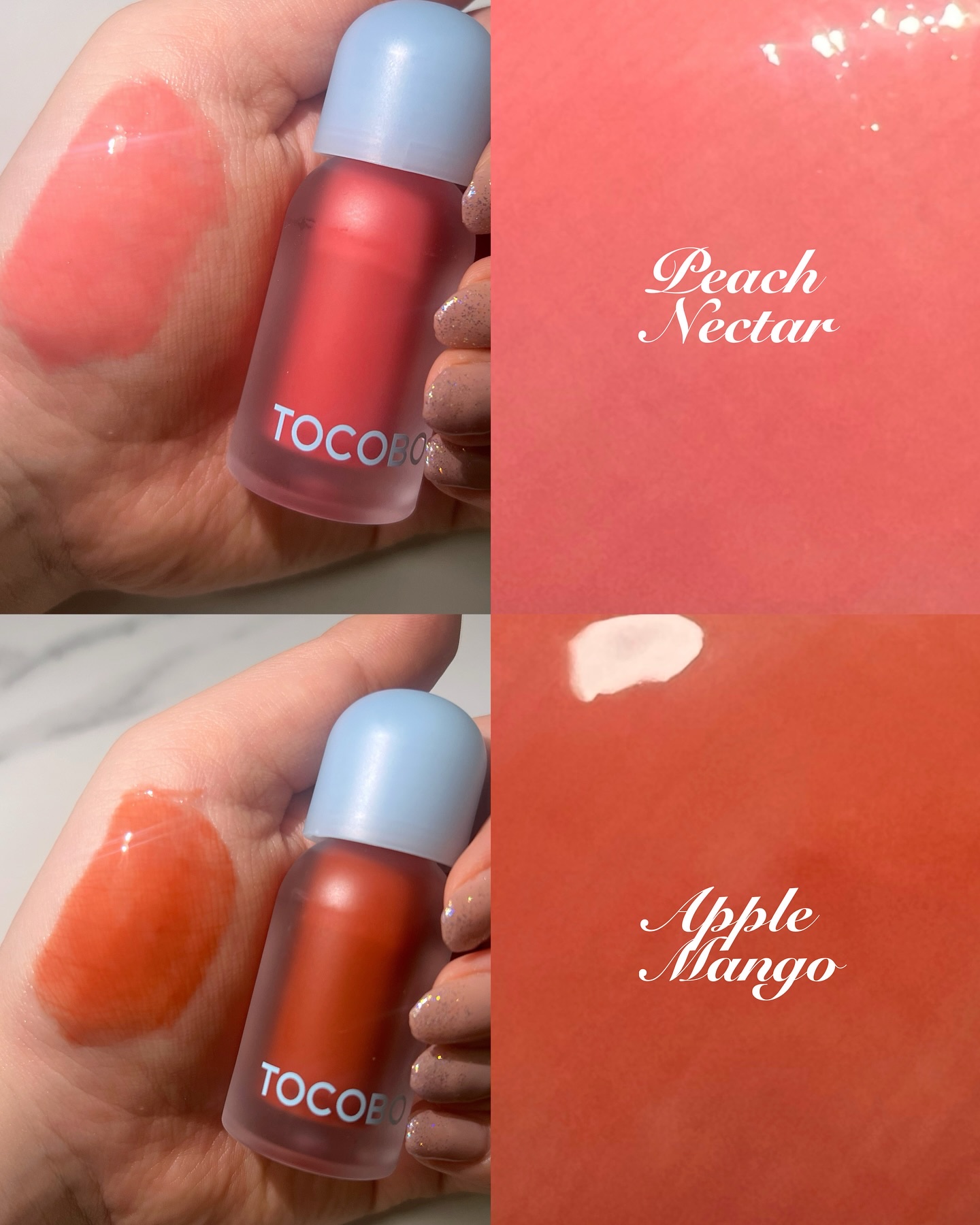 ジューシーベリープランピングリップオイル/TOCOBO/リップグロスを使ったクチコミ（3枚目）