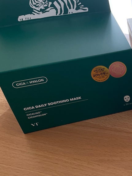 CICA デイリースージングマスク/VT/シートマスク・パックを使ったクチコミ(1枚目)