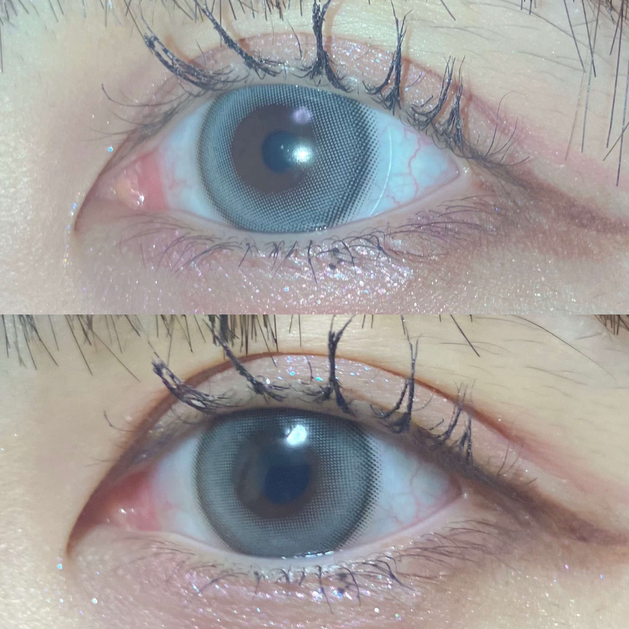 Mxxxnu 1month milk gummy/Mxxxnu/１ヶ月（１MONTH）カラコンを使ったクチコミ（2枚目）