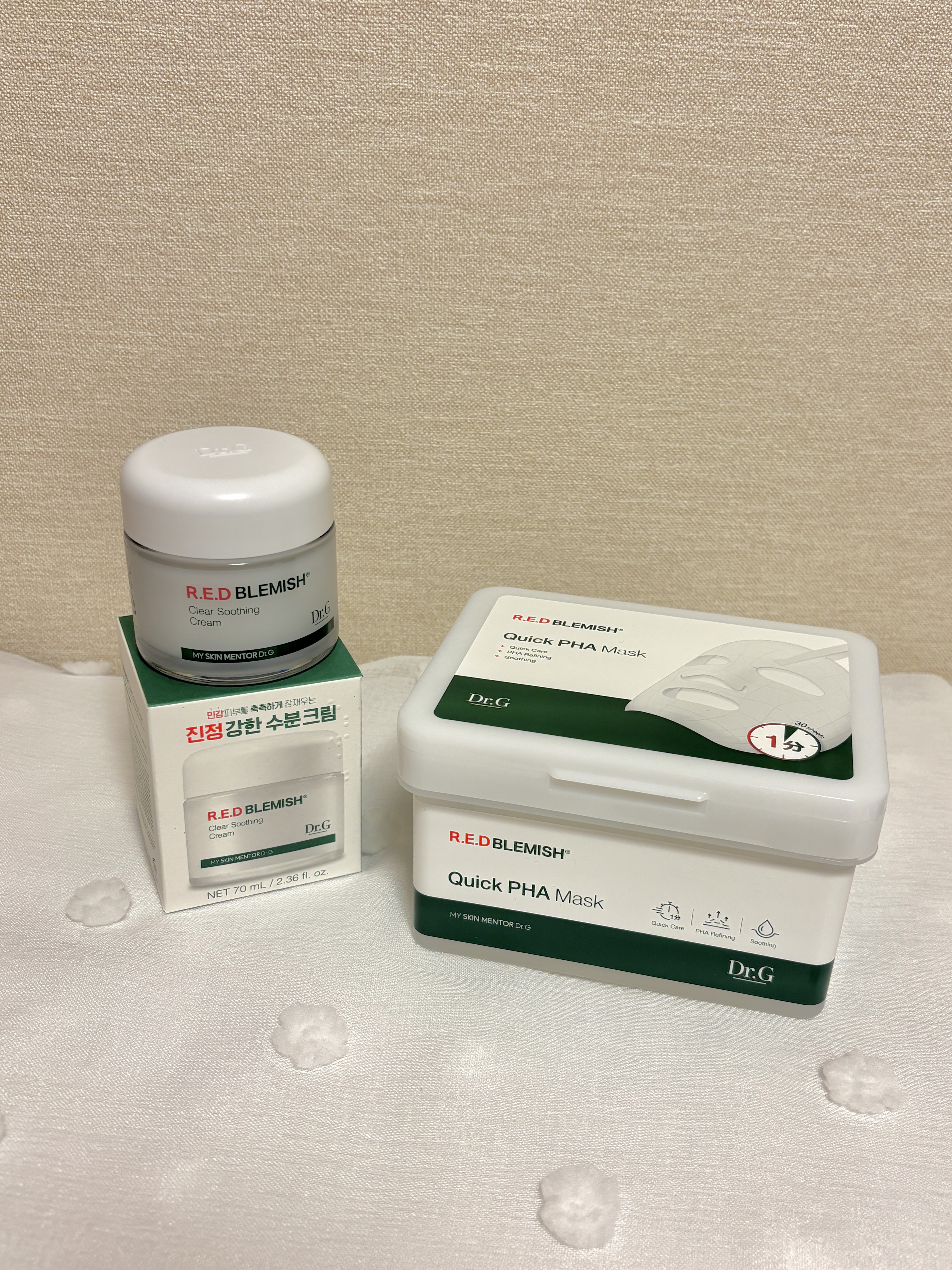 レッドブレミッシュ クリアスージングクリーム/Dr.G/フェイスクリームを使ったクチコミ（1枚目）