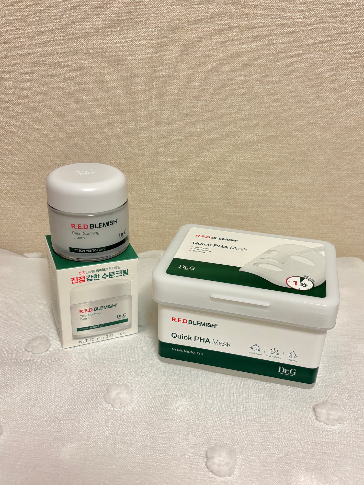 レッドブレミッシュ クリアスージングクリーム/Dr.G/フェイスクリームを使ったクチコミ(1枚目)