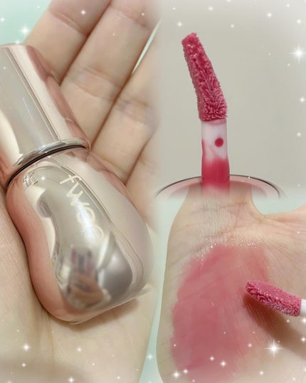 フィー 3Dボリューミンググロス/fwee/リップグロスを使ったクチコミ(2枚目)