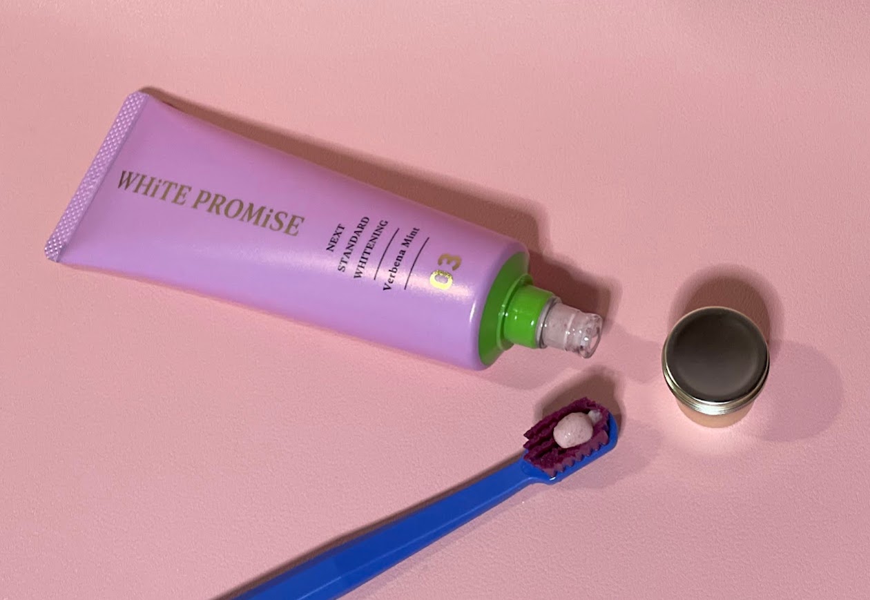 ホワイトプロミス  美白*＋むし歯予防*/WHiTE PROMiSE/歯磨き粉を使ったクチコミ（3枚目）