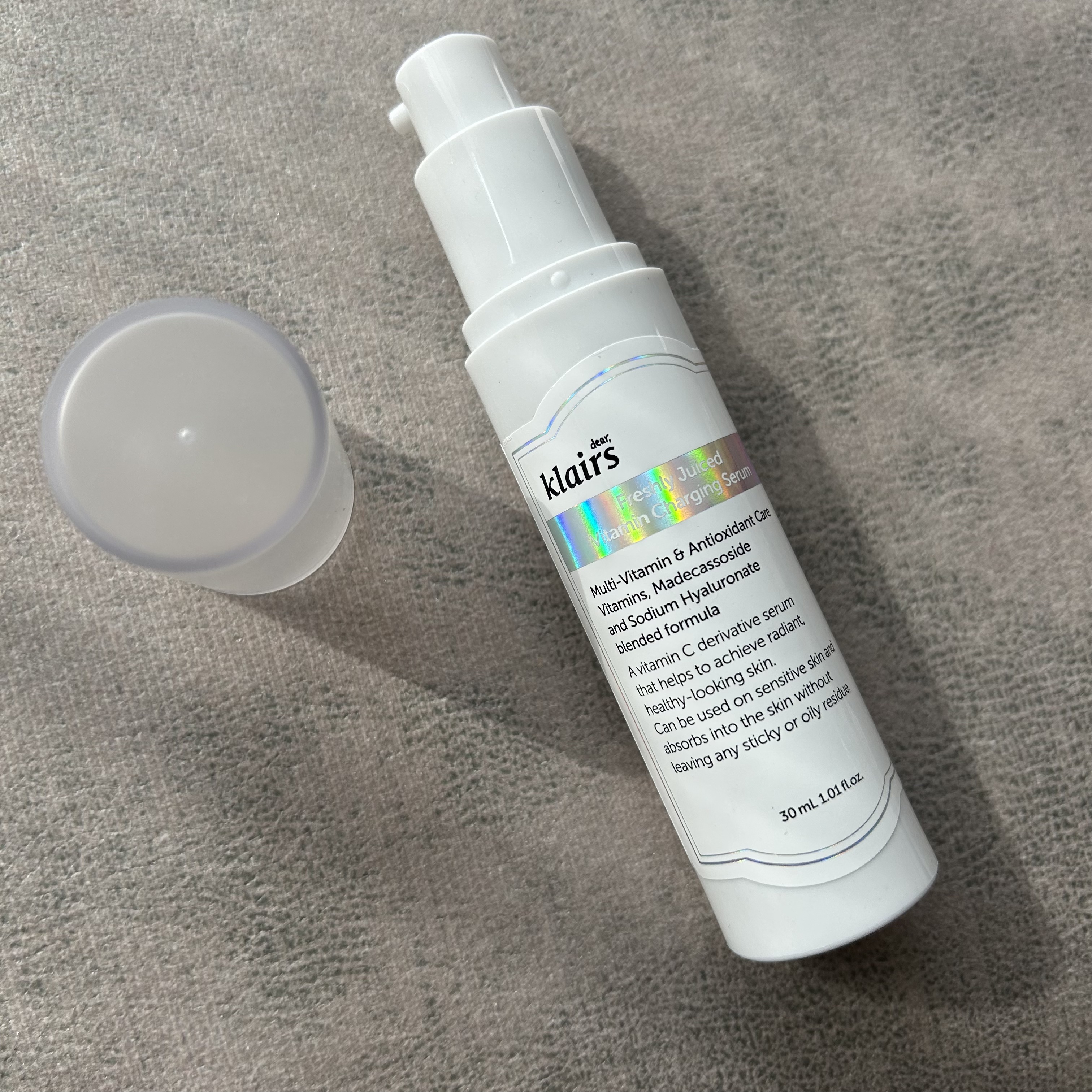 フレッシュリージュースドビタミンチャージングセラム(30ml)/Klairs/美容液を使ったクチコミ（2枚目）