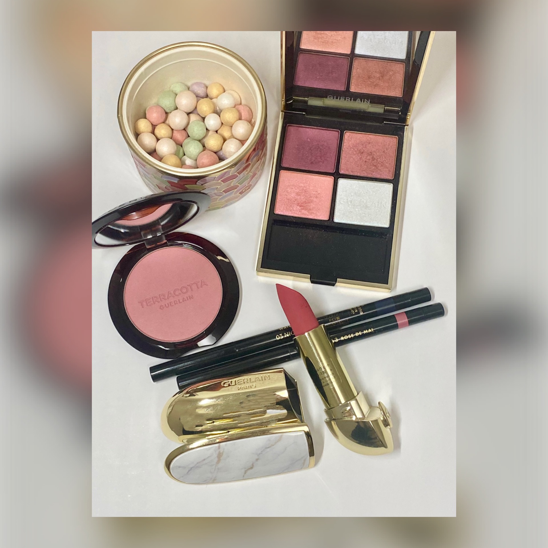 テラコッタ ブラッシュ 01 ライト ピンク/GUERLAIN/パウダーチークを使ったクチコミ（2枚目）