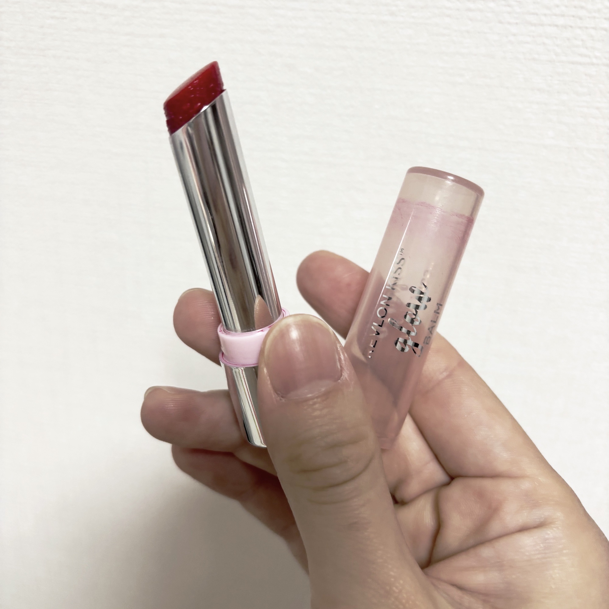 レブロン キス グロウ バーム N/REVLON/口紅を使ったクチコミ（3枚目）