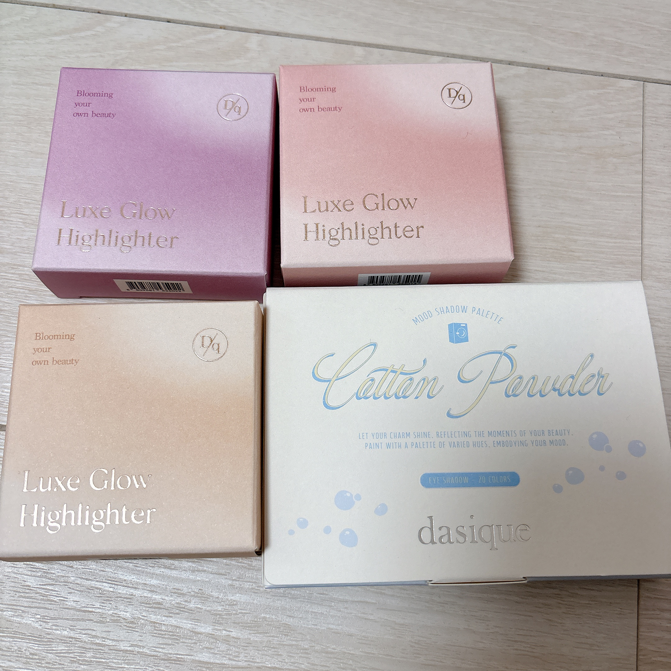 ラックスグロウハイライター/dasique/パウダーハイライトを使ったクチコミ（1枚目）