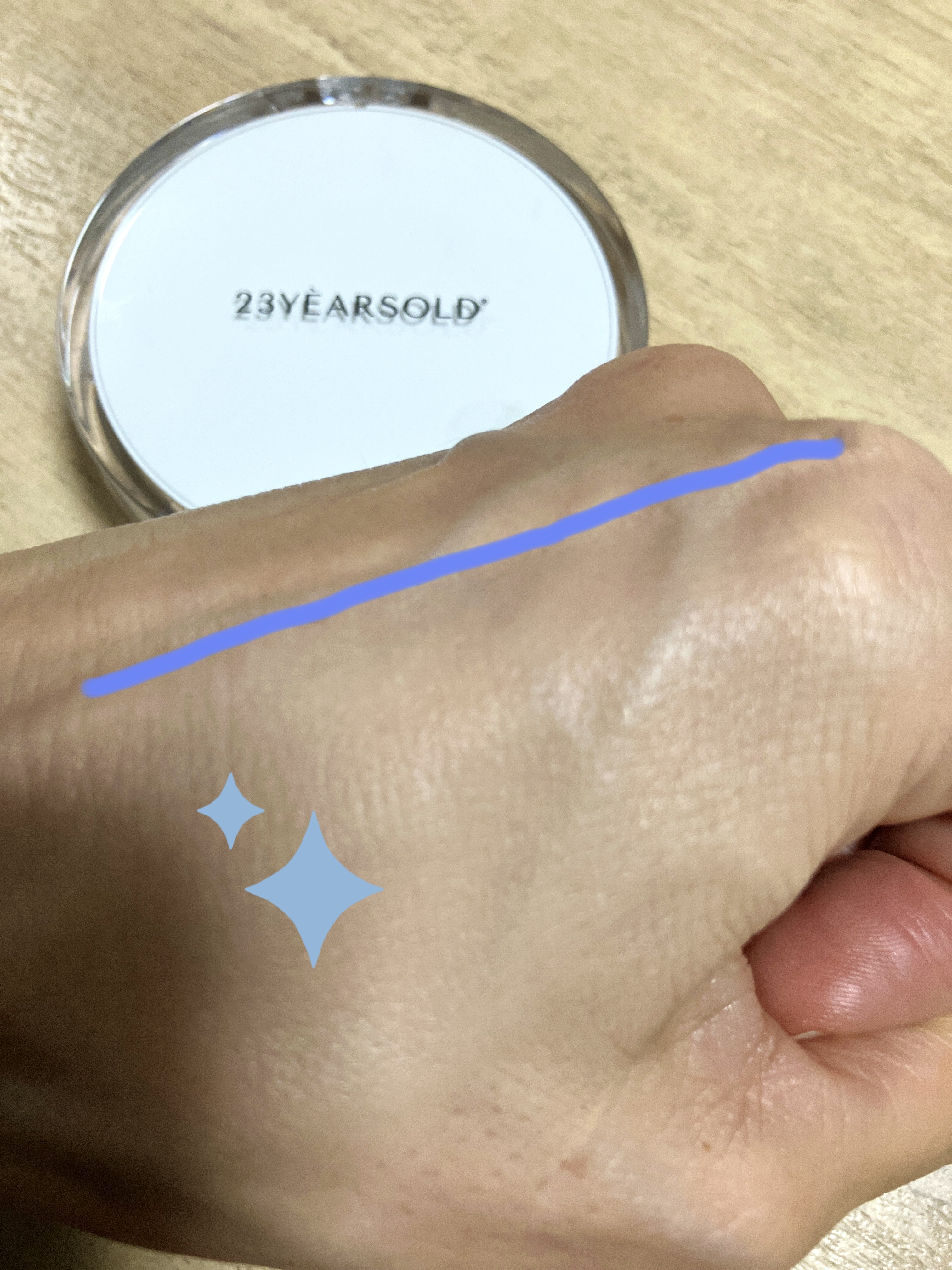 ハートリーフシーンカバークッション/23years old/クッションファンデーションを使ったクチコミ（2枚目）