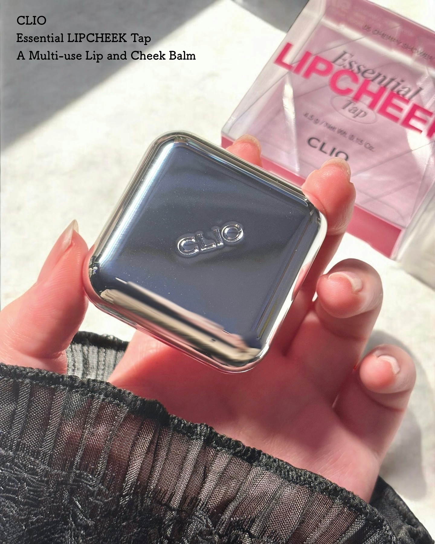 エッセンシャル リップチーク タップ/CLIO/ジェル・クリームチークを使ったクチコミ（2枚目）