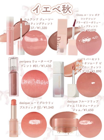 ジューシーラスティングティント/rom&nd/リップティントを使ったクチコミ(4枚目)