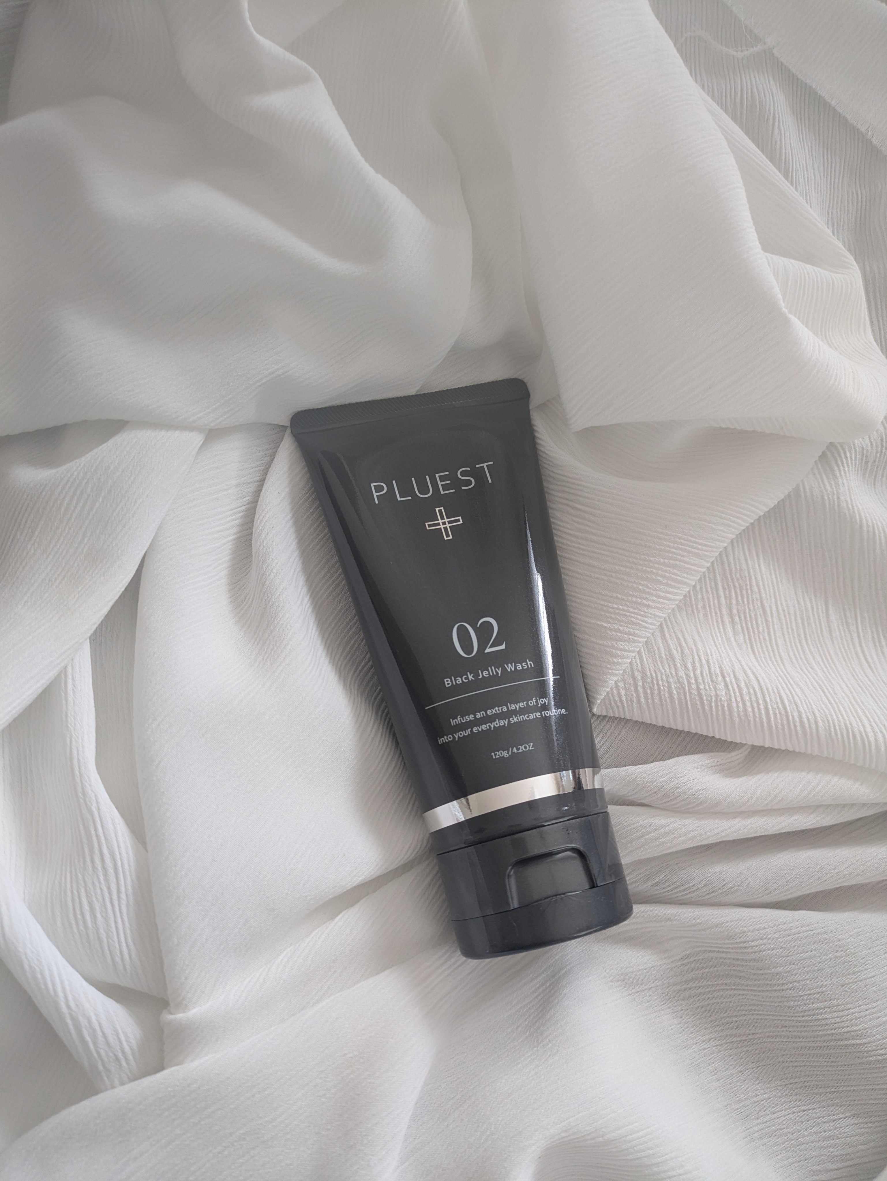 BLACK JELLY WASH（ブラックジェリーウォッシュ）/PLUEST/その他洗顔料を使ったクチコミ（1枚目）