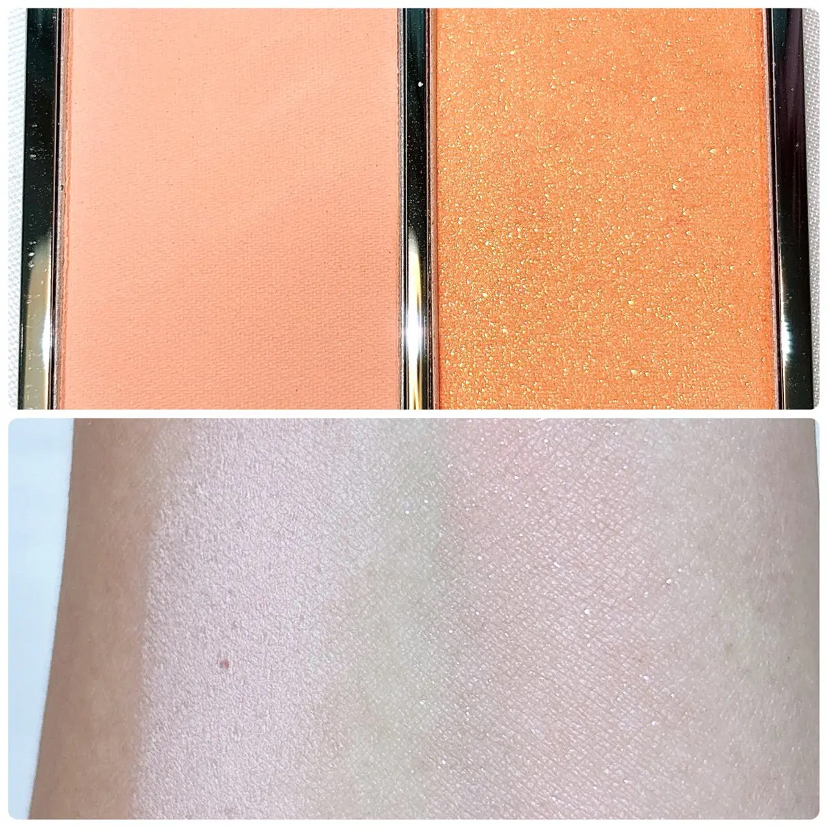 デュアルチーク 【新】11 ジューシーピーチ/2aN/パウダーチークを使ったクチコミ（3枚目）