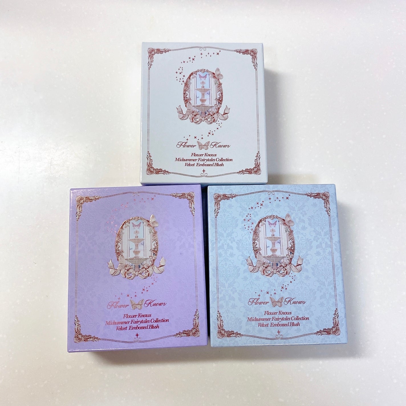 ミッドサマーフェアリーテイルズ コレクション ベルベットチークブラッシュ/FlowerKnows/パウダーチークを使ったクチコミ(4枚目)