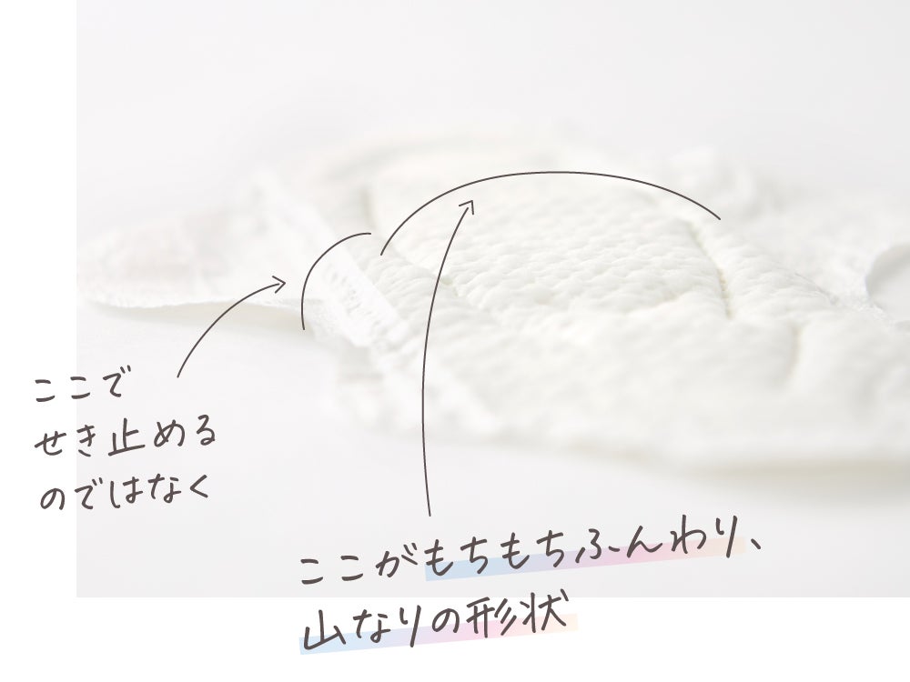 モレる。ズレる。変えるべきはナプキンでした。フィット感重視で生理を快適にの画像