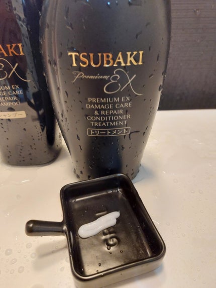 TSUBAKI プレミアムEX ダメージケア&リペア シャンプー/コンディショナートリートメント/TSUBAKI/シャンプー・コンディショナーを使ったクチコミ(3枚目)