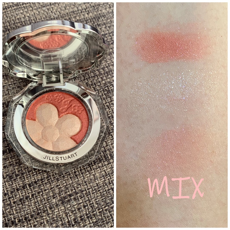 ジルスチュアート クリスタルブルーム ペタルクチュールアイズ デュオ/JILL STUART/アイシャドウパレットを使ったクチコミ（3枚目）
