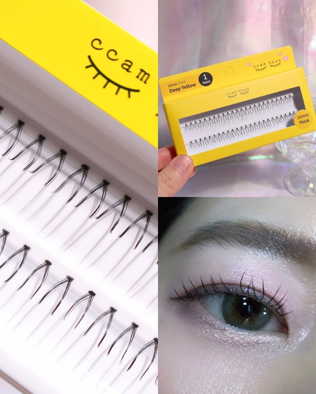 部分用つけまつげ Deep Pink 9mm/CCAM BBAK/つけまつげを使ったクチコミ(8枚目)