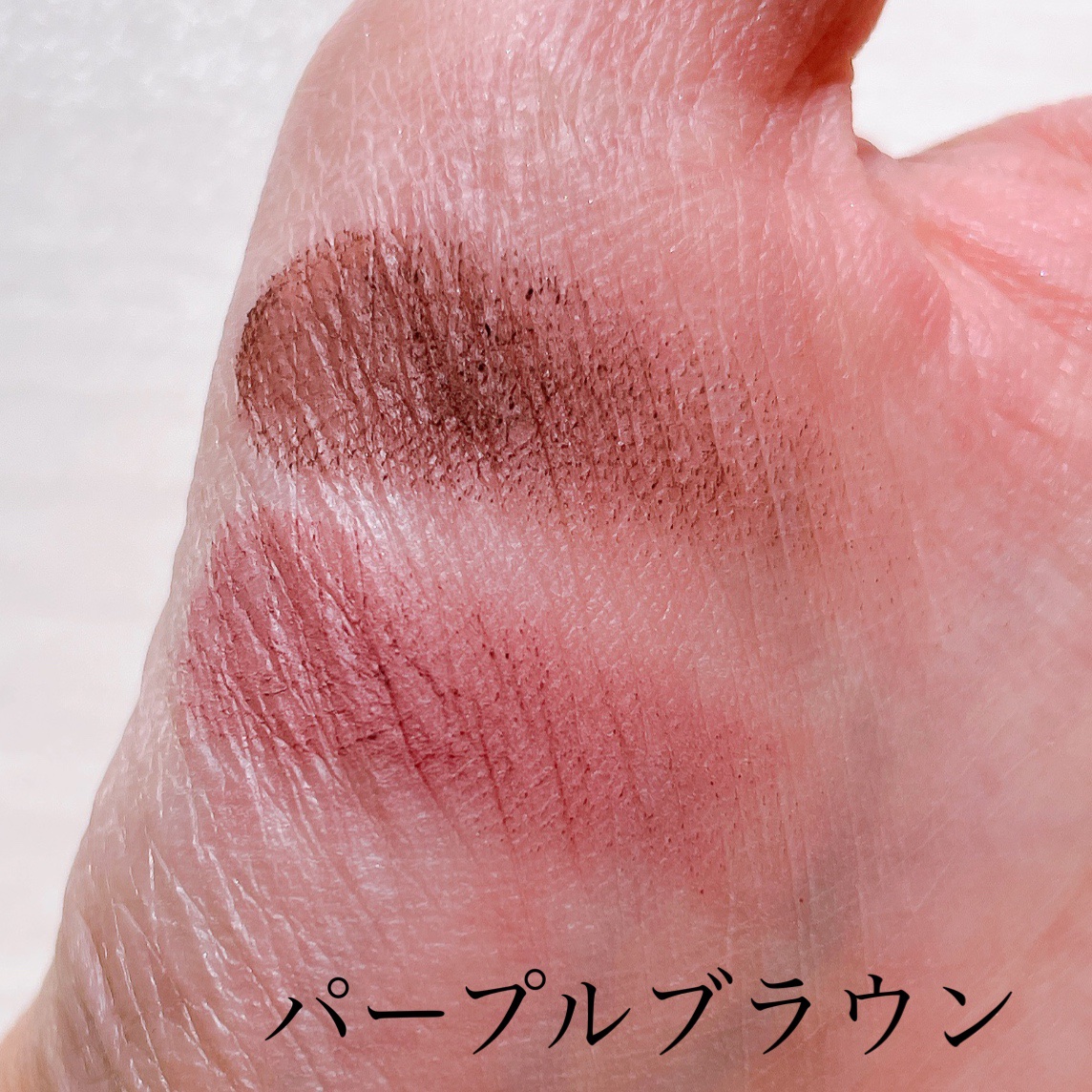 &. Wチャーム アイブロウパレット/DAISO/パウダーアイブロウを使ったクチコミ（2枚目）