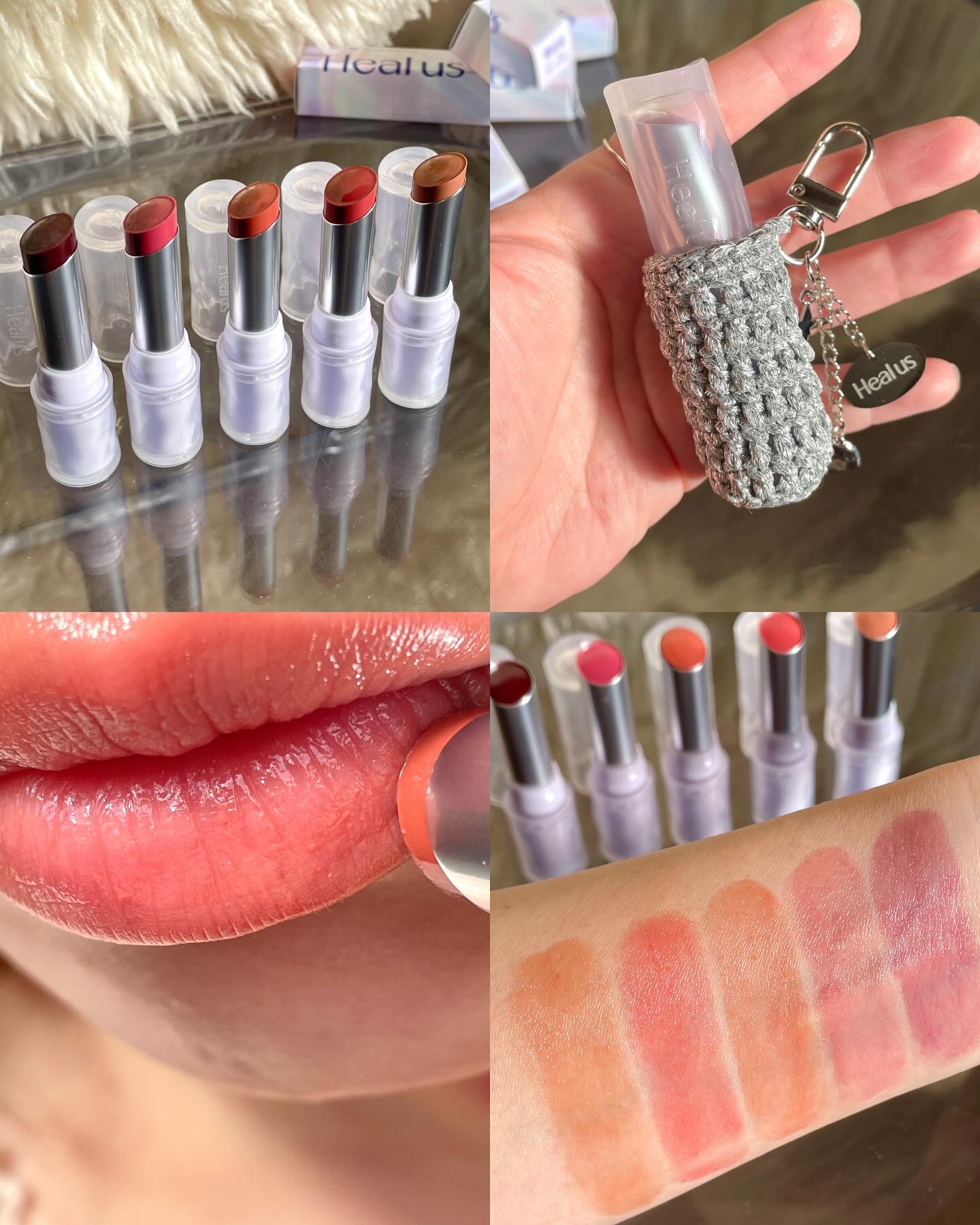 ベアリップグロー/Healus/口紅を使ったクチコミ（1枚目）