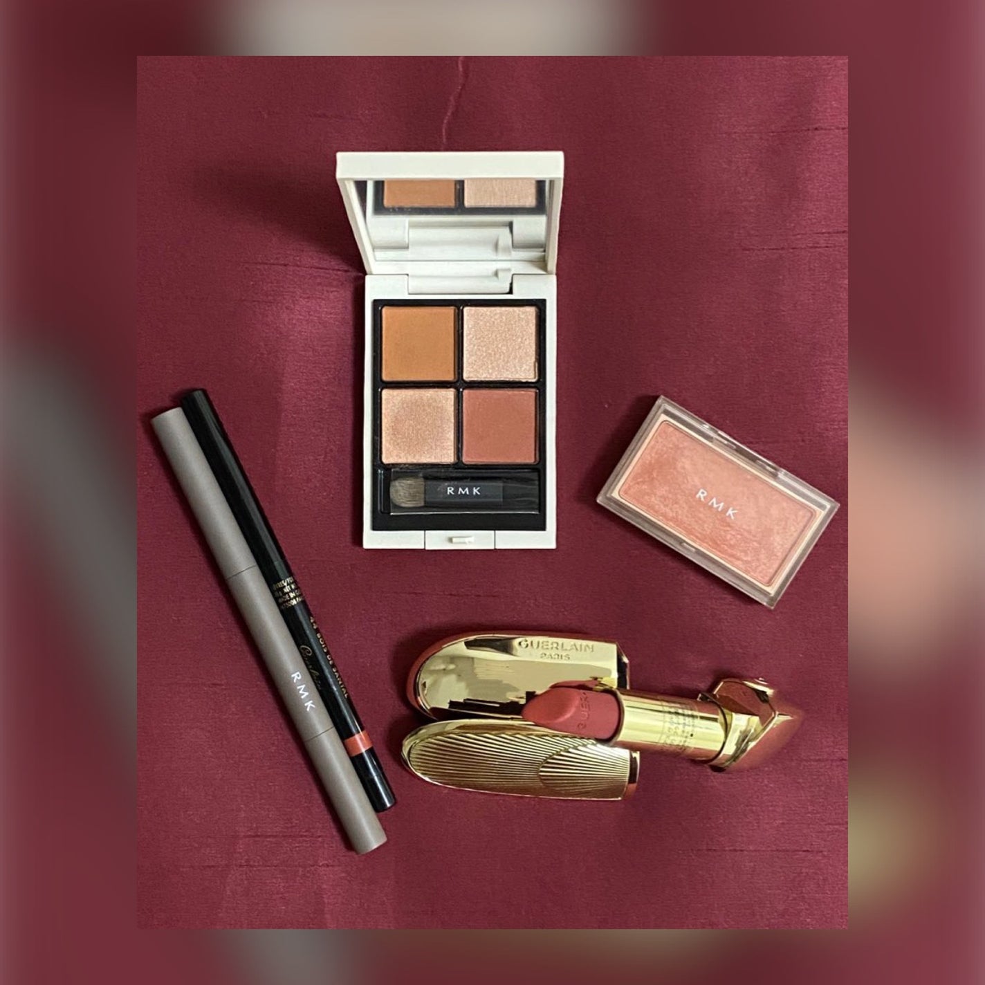 ルージュ ジェ ラグジュリアス ヴェルヴェット/GUERLAIN/口紅を使ったクチコミ(2枚目)