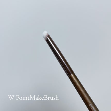 Wポイントメイクブラシ/SHOBIDO/メイクブラシを使ったクチコミ(4枚目)