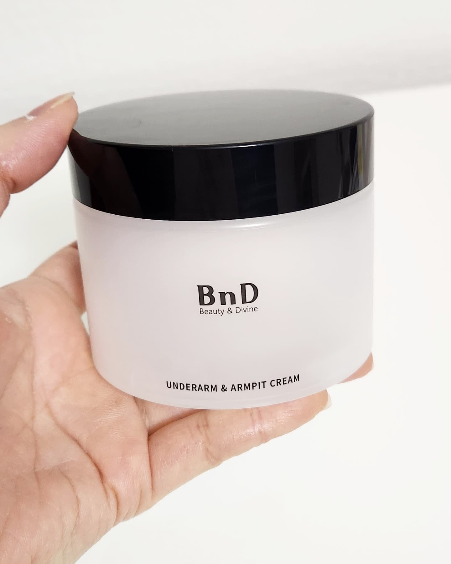 BnDアンダーアームクリーム(ボディクリーム)/BnD/デリケートゾーンケアを使ったクチコミ（3枚目）