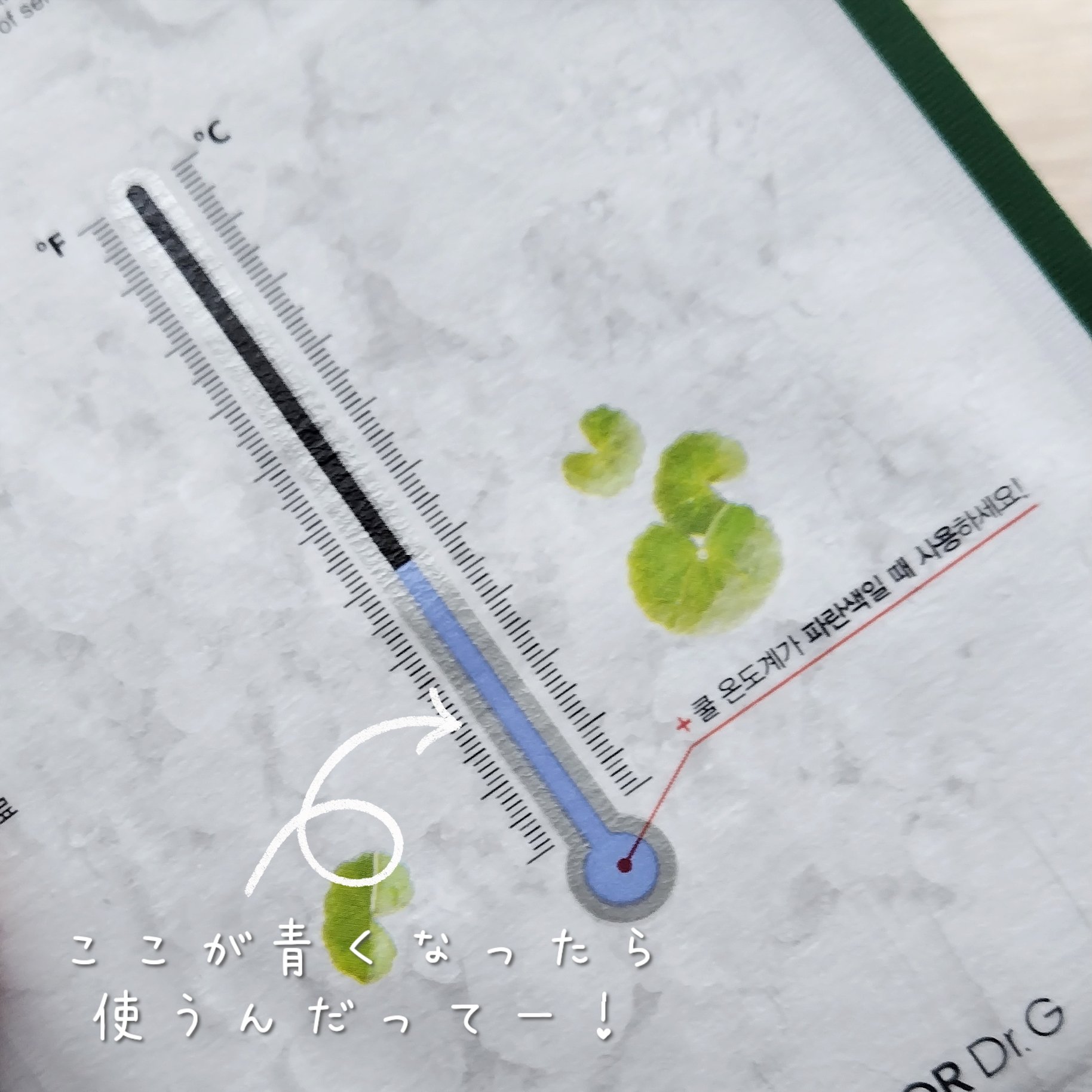 レッドブレミッシュ クールスージングマスク/Dr.G/シートマスク・パックを使ったクチコミ（2枚目）