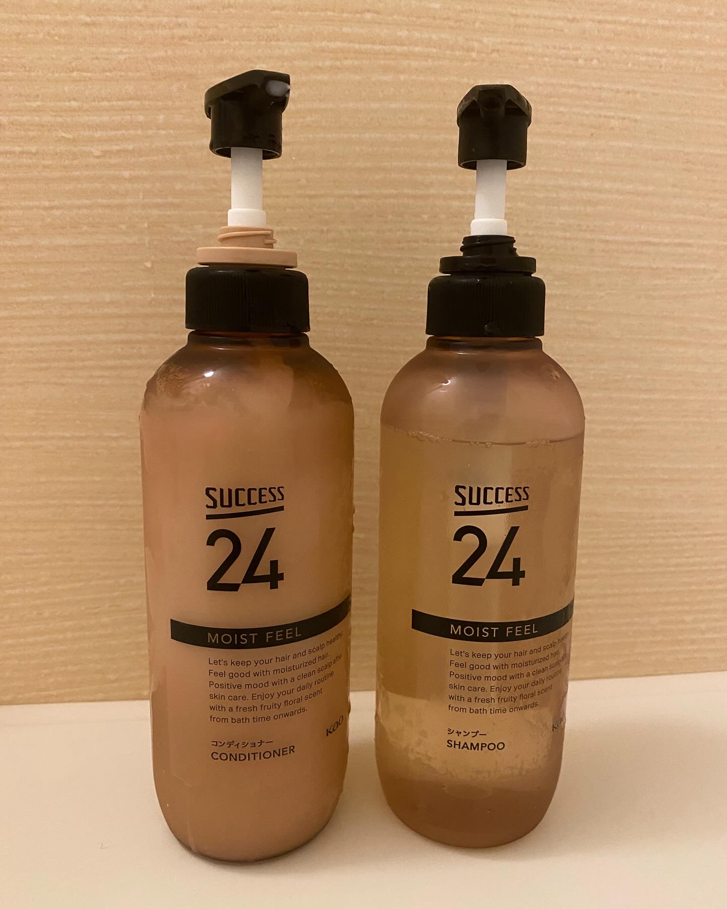 サクセス24　モイストフィールシャンプー/コンディショナー/サクセス/シャンプー・コンディショナーを使ったクチコミ（1枚目）