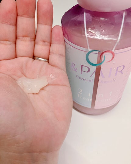 アンドペア コントロール リペア 2in1 シャンプー&ヘアトリートメント/&PAIR/市販シャンプーを使ったクチコミ(4枚目)