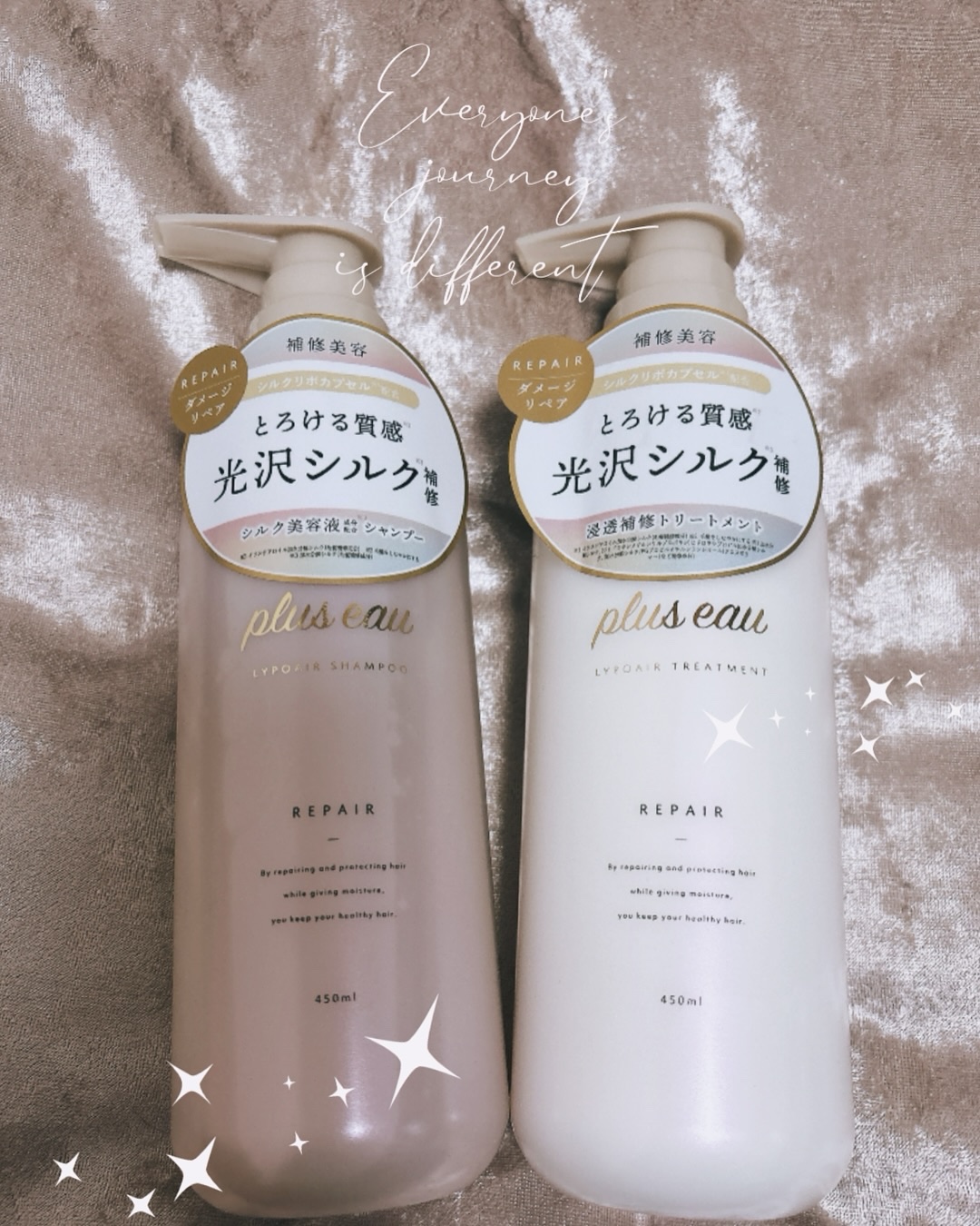 リポアシャンプー/リポアトリートメント/plus eau/市販シャンプーを使ったクチコミ（1枚目）