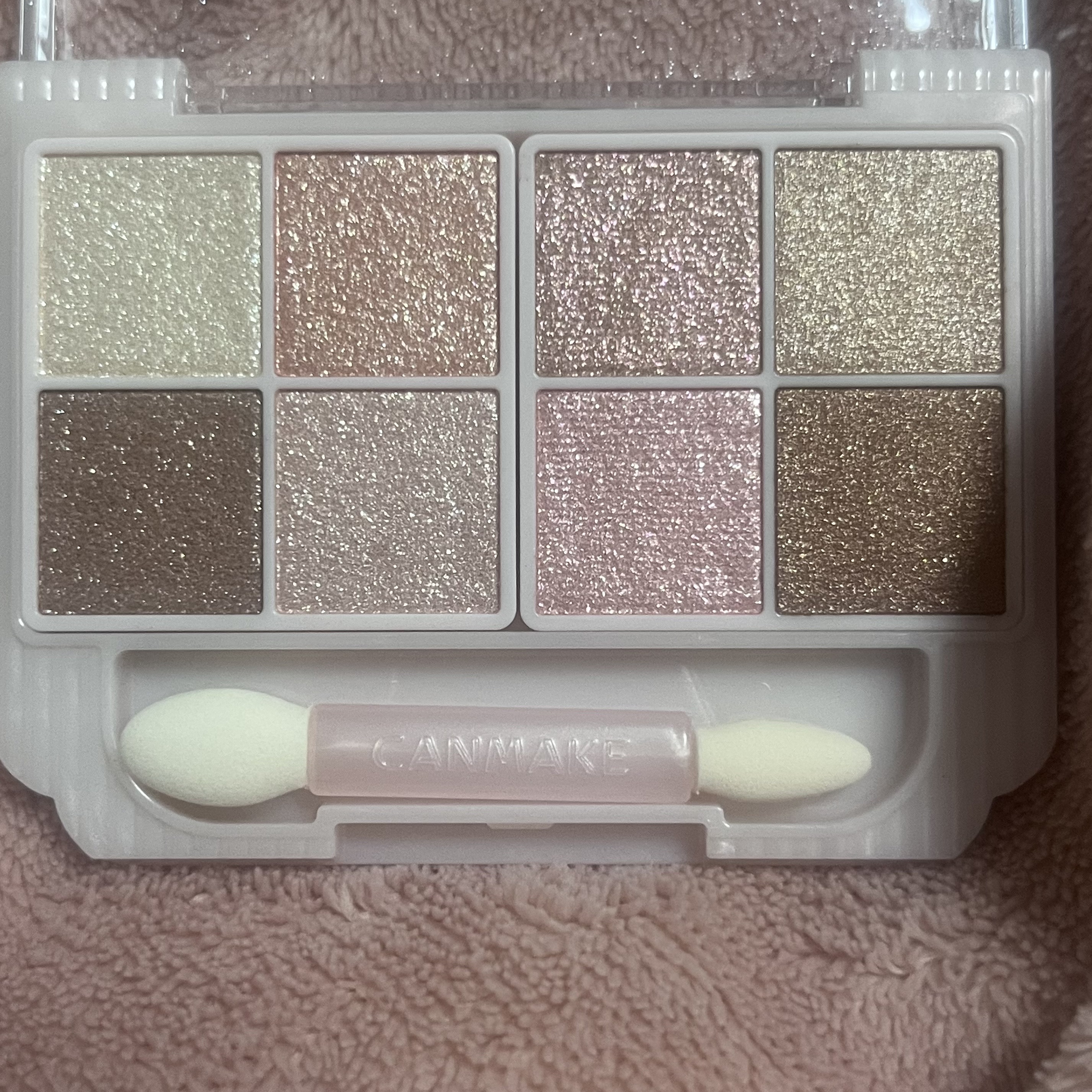 プティパレットアイズ（スパークリングタイプ）/キャンメイク/アイシャドウを使ったクチコミ（2枚目）