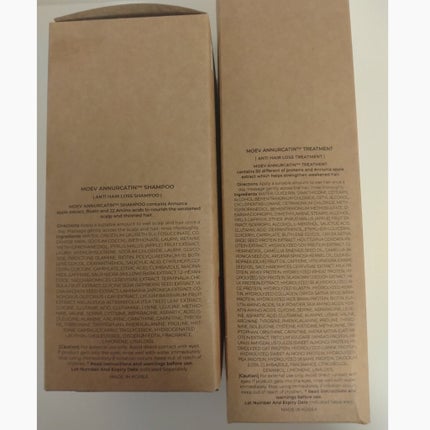 モエブ アヌカチン シャンプー/トリートメント/moev/市販シャンプーを使ったクチコミ(4枚目)