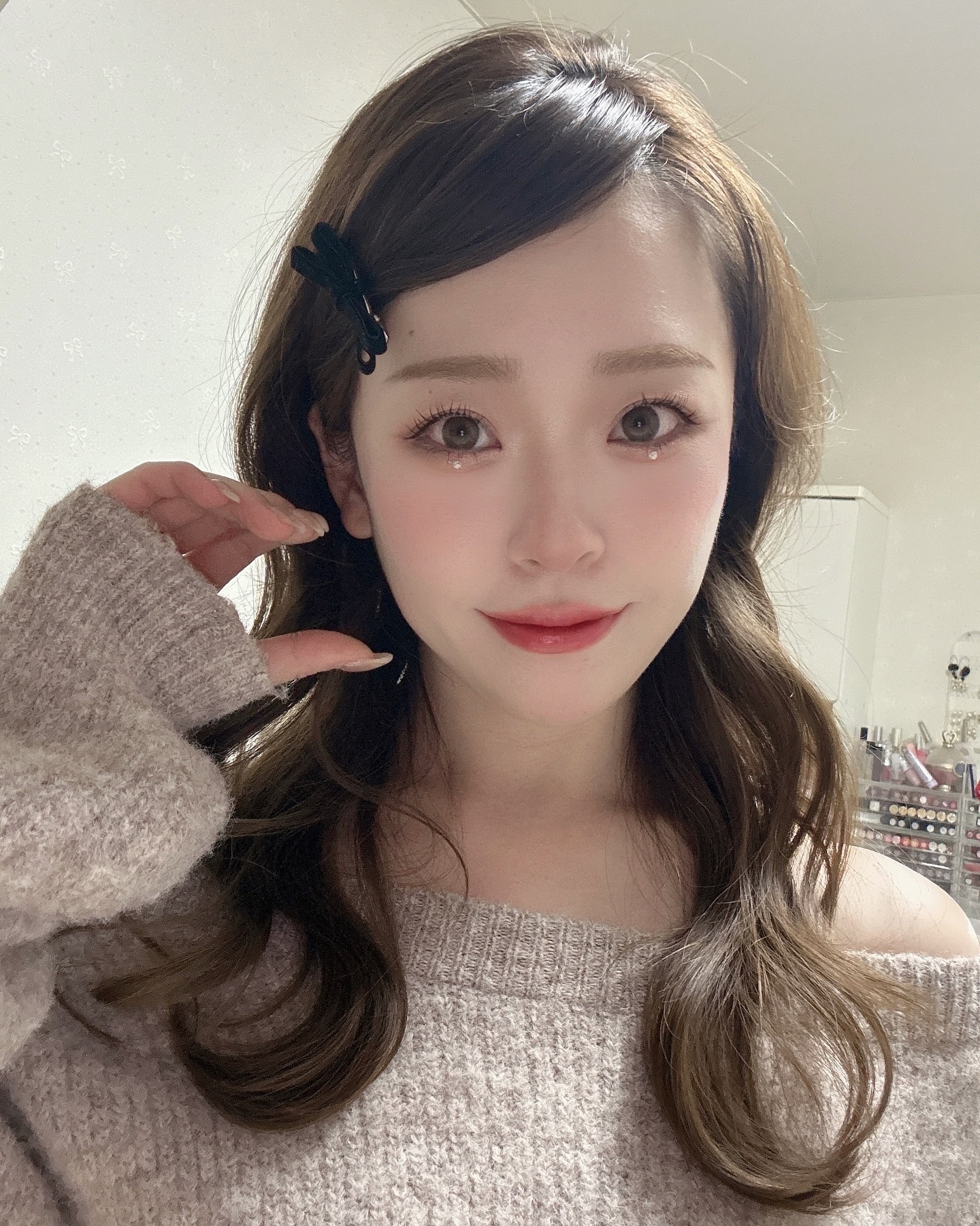 オーバーグロウグロス コットンキャンディ/ETUDE/リップグロスを使ったクチコミ（2枚目）