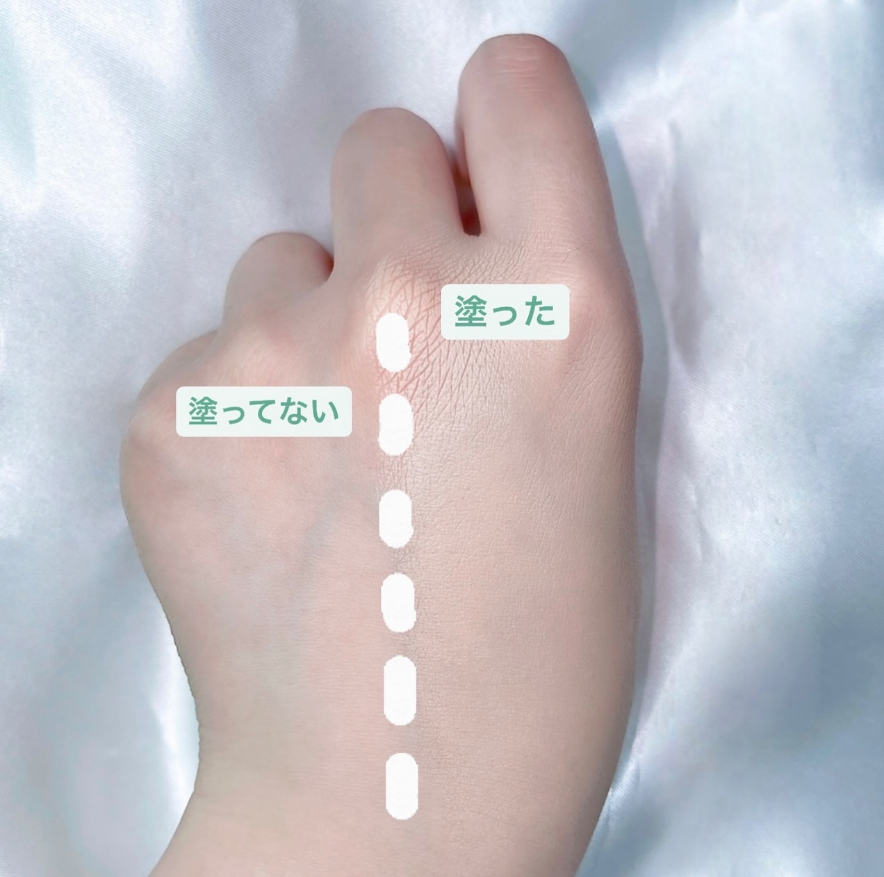 ナチュラクター サマーケーキ(水専用ファンデーション)/メイコー化粧品/クリーム・エマルジョンファンデーションを使ったクチコミ（2枚目）