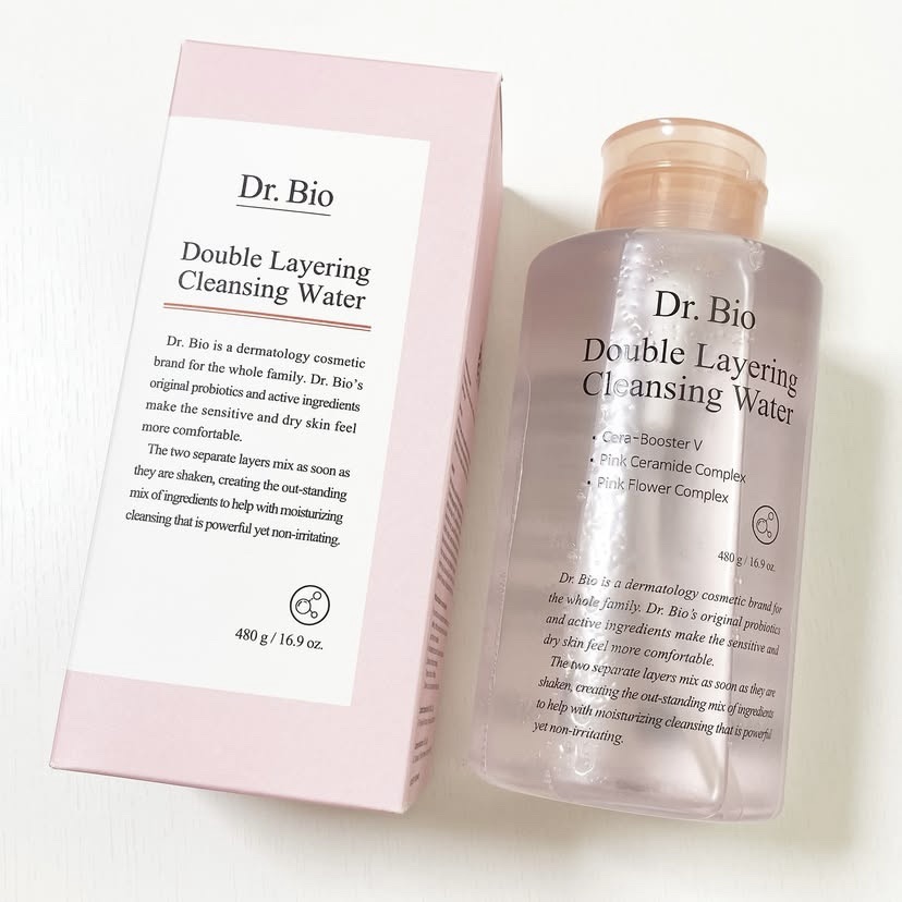 ダブルレイヤリングクレンジングウォーター/Dr.Bio/クレンジングウォーターを使ったクチコミ（1枚目）