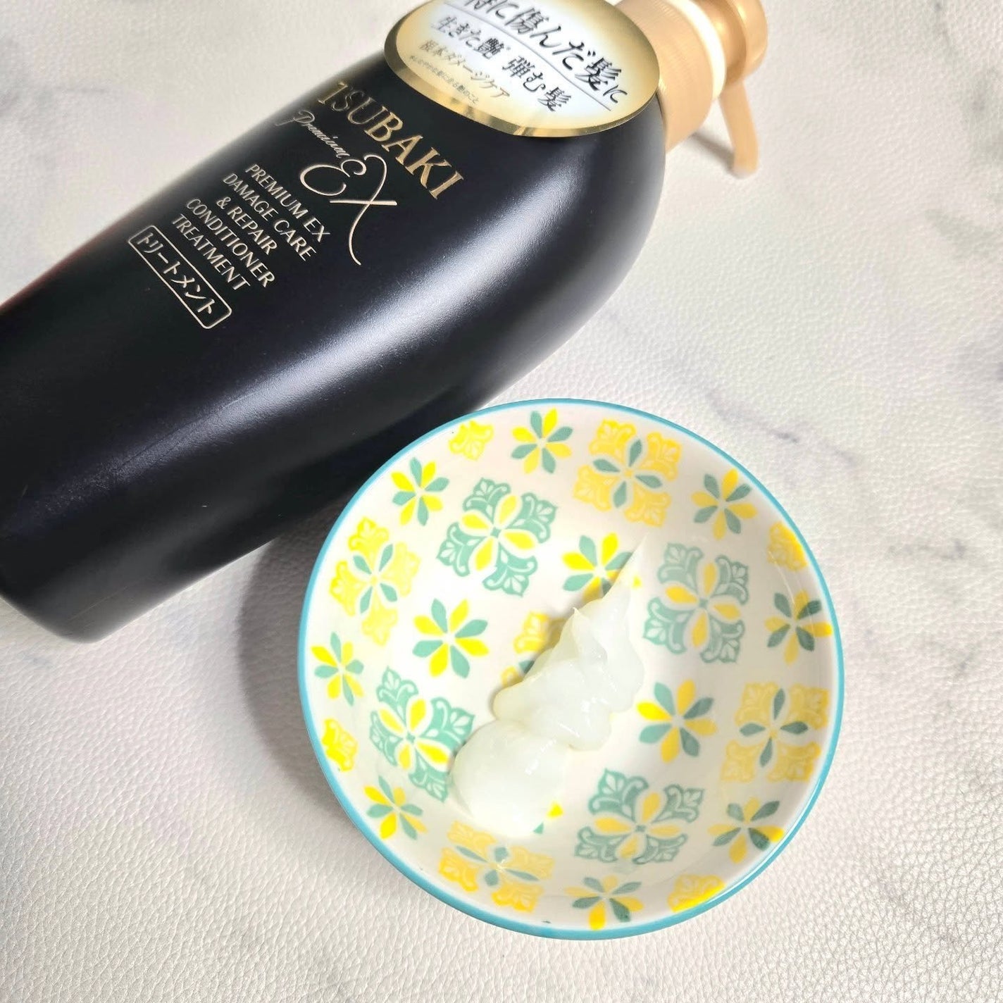 TSUBAKI プレミアムEX ダメージケア&リペア シャンプー/コンディショナートリートメント/TSUBAKI/シャンプー・コンディショナーを使ったクチコミ(5枚目)