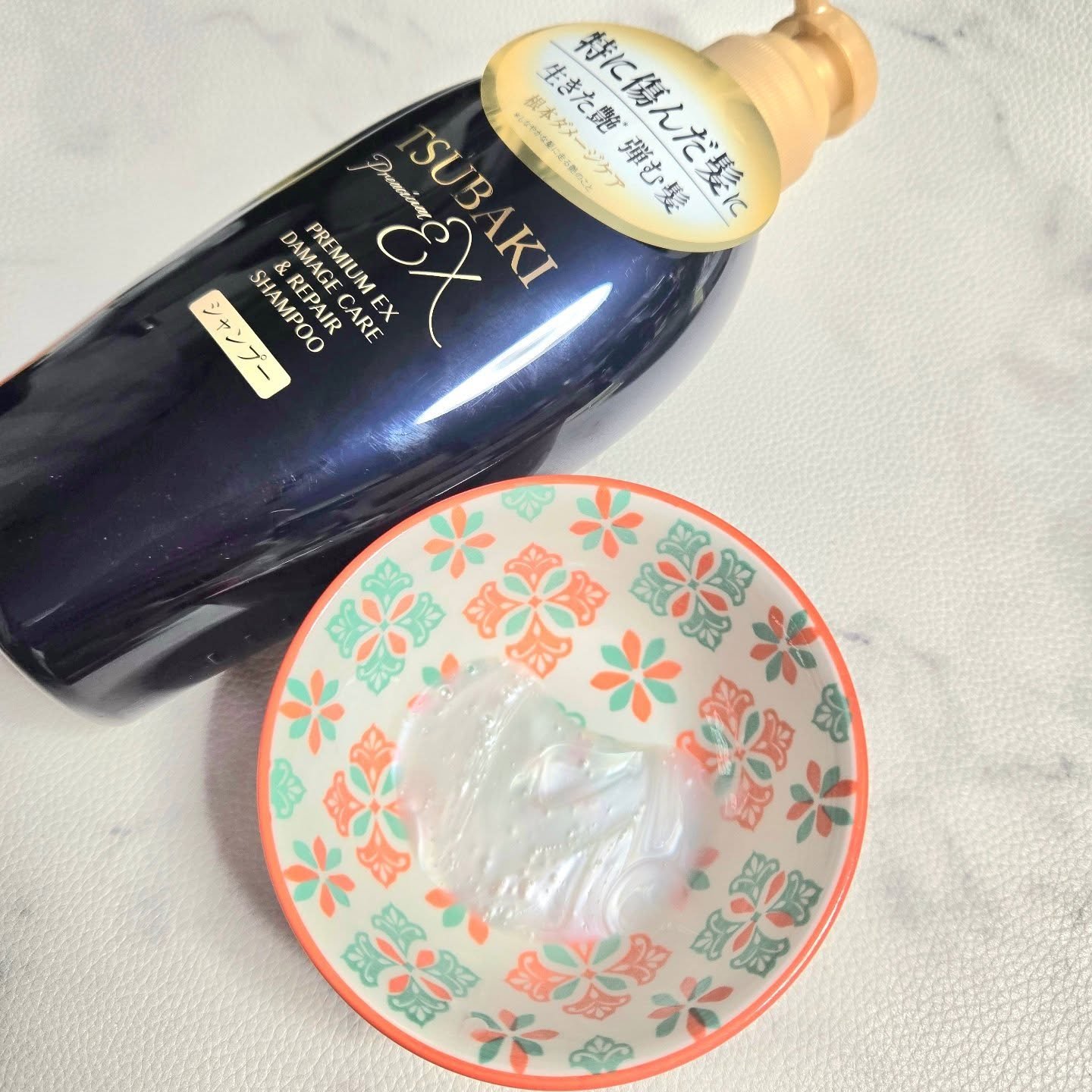 TSUBAKI プレミアムEX ダメージケア＆リペア シャンプー/コンディショナートリートメント/TSUBAKI/シャンプー・コンディショナーを使ったクチコミ（3枚目）