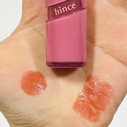 ロウグロウジェルティント/hince/リップティントを使ったクチコミ(2枚目)