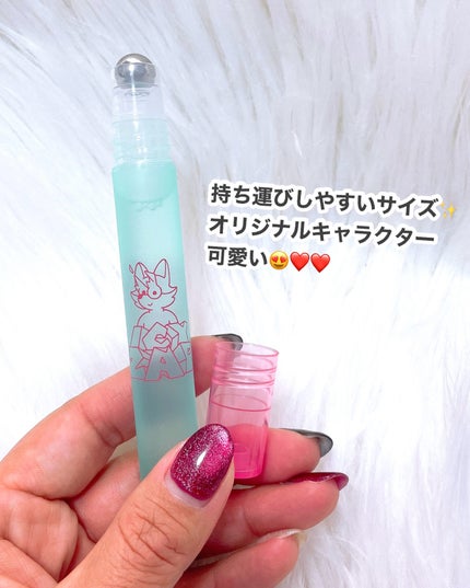 ネッククーラー サマーシャーベットの香り/ICY ZAP/デオドラント・制汗剤を使ったクチコミ(2枚目)