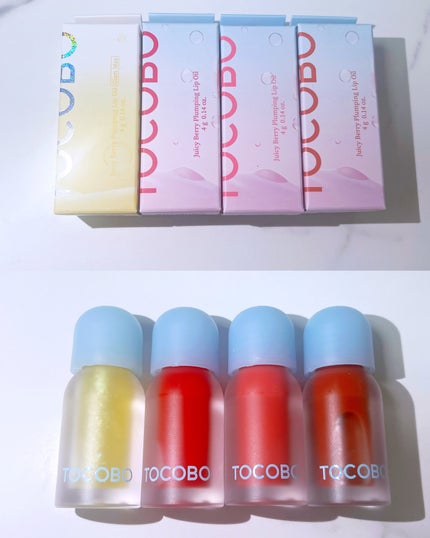 ジューシーベリープランピングリップオイル/TOCOBO/リップグロスを使ったクチコミ(5枚目)