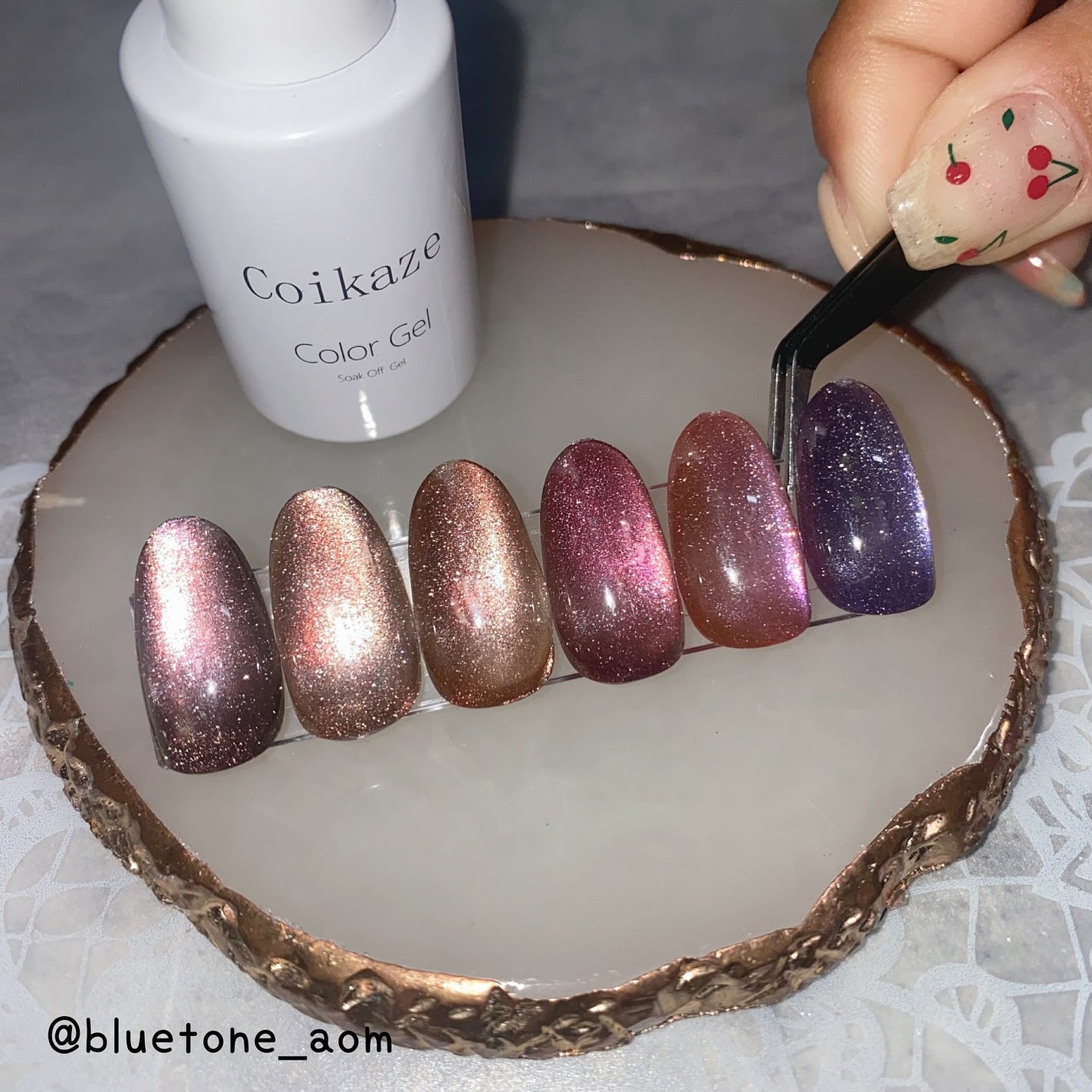 暁マグネット/Coikaze/ネイル用品を使ったクチコミ(5枚目)