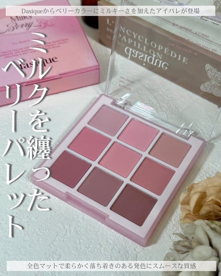 シャドウパレット/dasique/アイシャドウパレットを使ったクチコミ(1枚目)