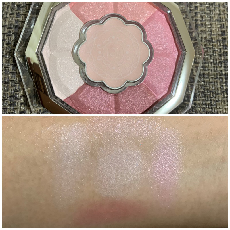 ジルスチュアート クリスタルブルーム ブルームクチュール アイズ/JILL STUART/アイシャドウパレットを使ったクチコミ（3枚目）