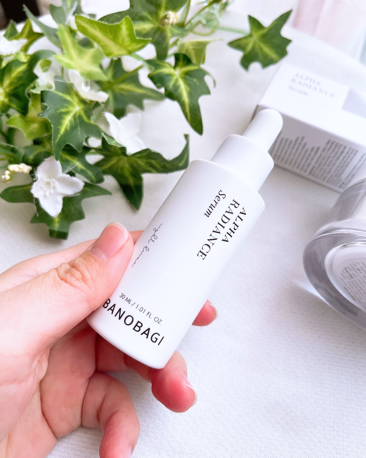 アルファラディアンスグローセラム/BANOBAGI/美容液を使ったクチコミ（2枚目）